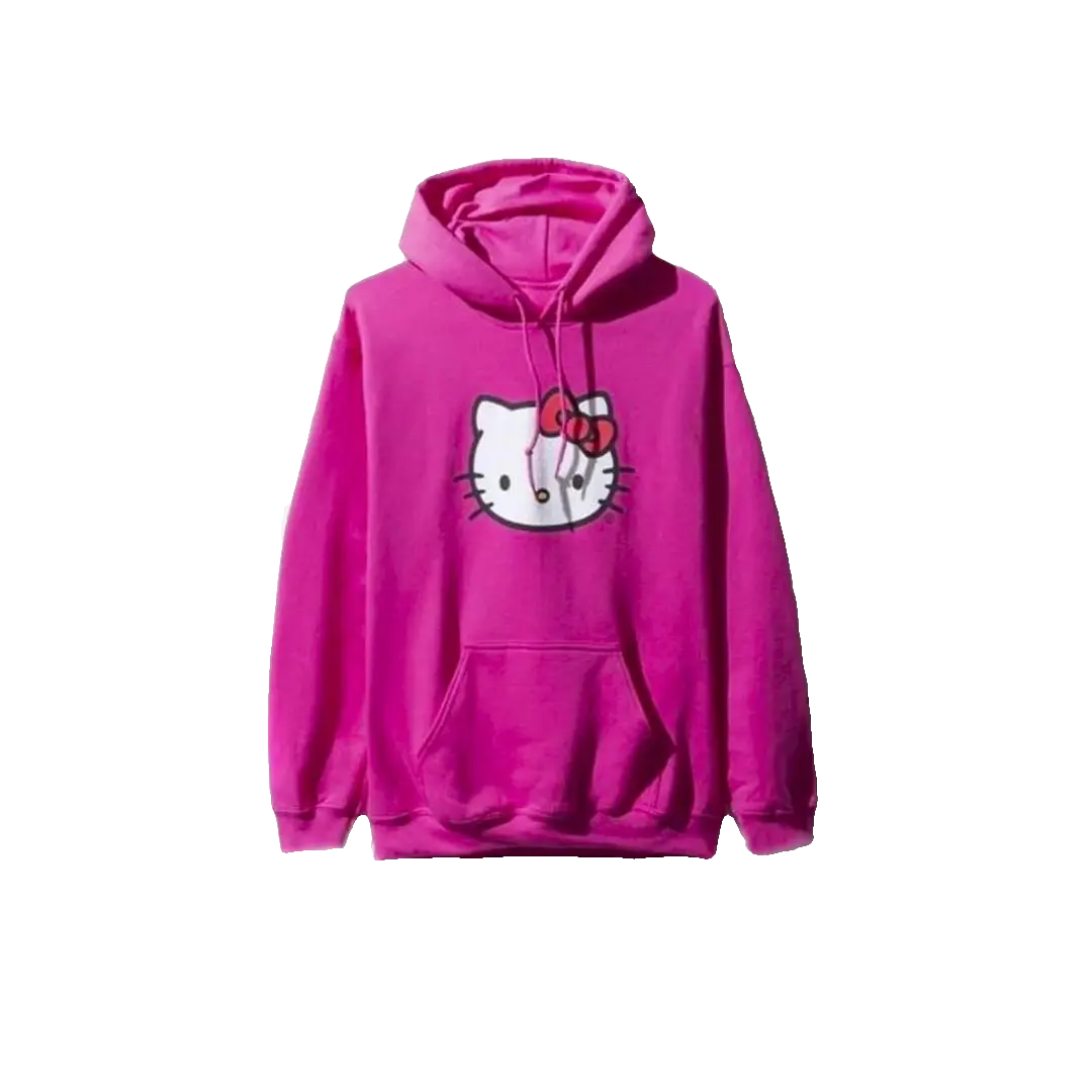 Anti Social Social Club x Hello Kitty Hoodie - Pink Anti Social Social Club