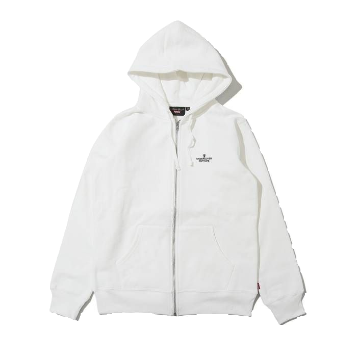Supreme/Undercover Generation Fuck You Zip Up Jacket - White