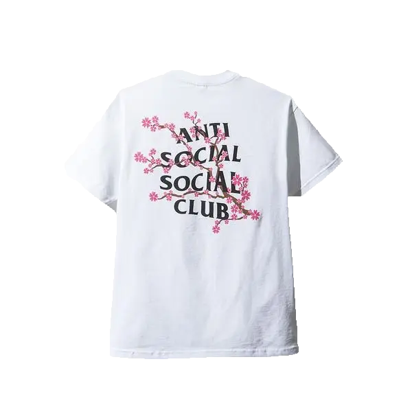 Anti Social Social Club Cherry Blossum Tee - White Anti Social Social Club