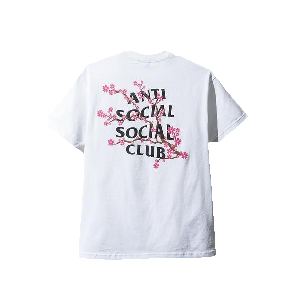 Anti Social Social Club Cherry Blossum Tee - White