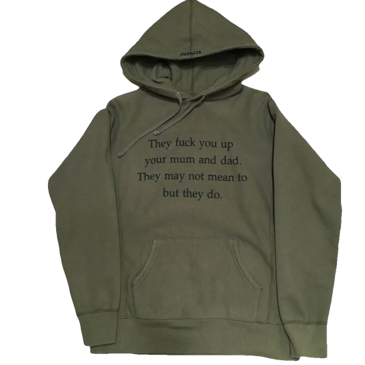 Supreme They F*** You Up Hoodie - Olive Supreme