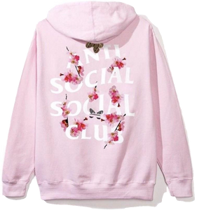Anti Social Social Club KKoch Hoodie Pink Grails SF