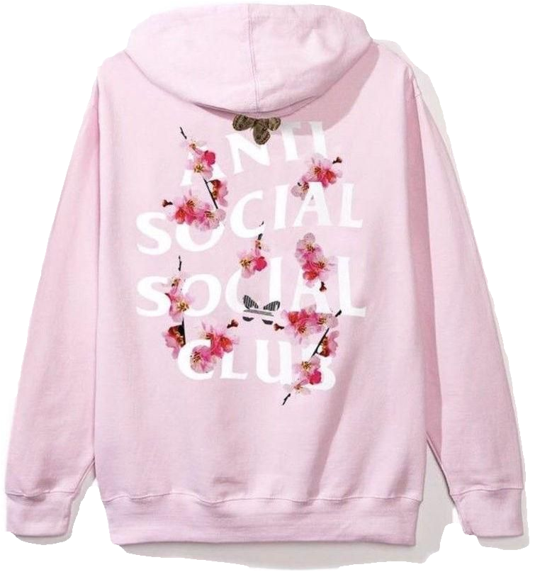 Anti Social Social Club KKoch Hoodie - Pink