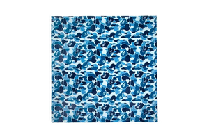 A Bathing Ape ABC Camo Blanket - Blue Bape
