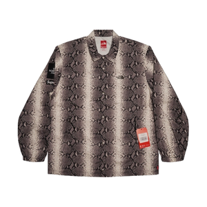 Supreme the north face snakeskin taped seam shop coaches jacket black
