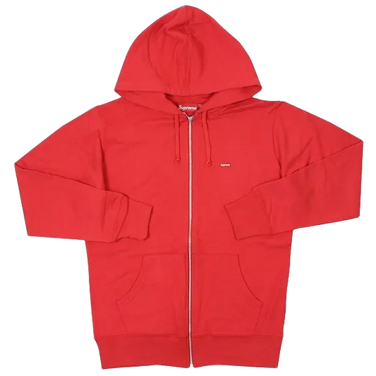 Supreme Small Box Zip Up Sweatshirt - Red Supreme