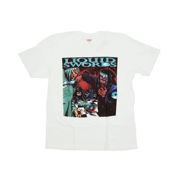 Supreme Liquid Swords Tee - White Supreme