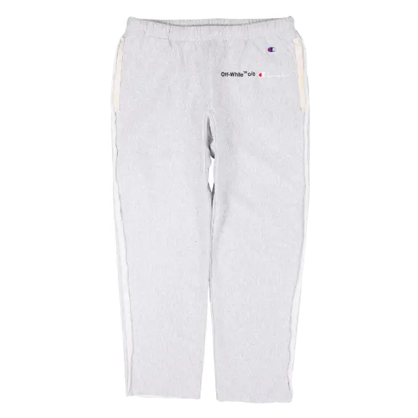 Off White x Champion Sweat Pants - Grey OFF-WHITE