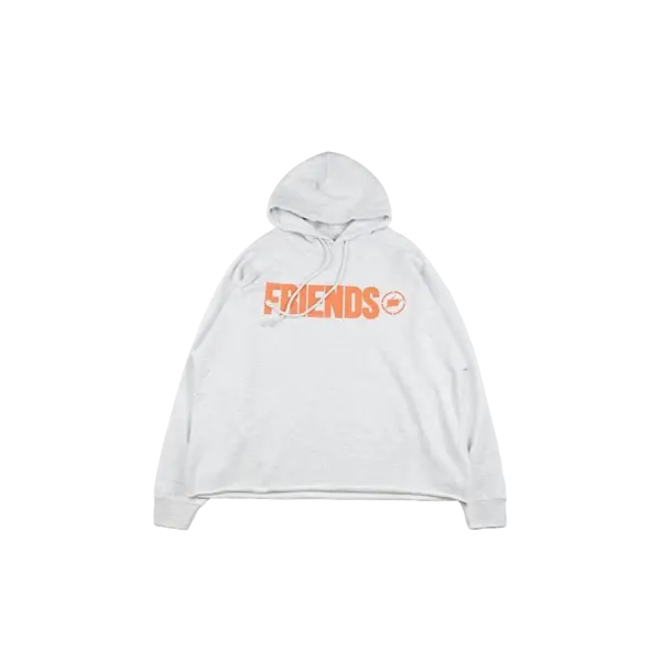 Vlone x Fragment Friends Hoodie - Grey VLone
