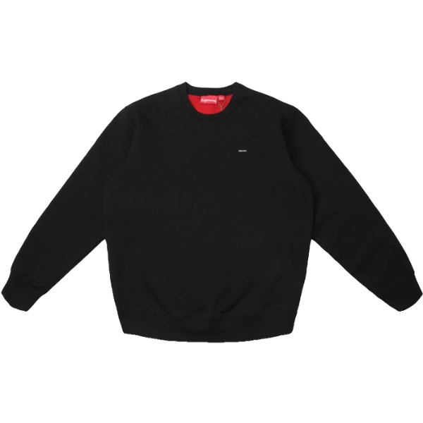 Supreme Contrast Crewneck - Black - Used