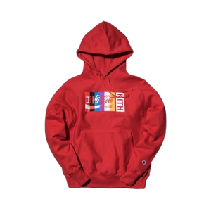 Kith x Coke Champion International Hoodie - Red
