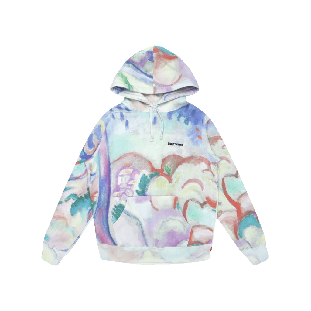 Supreme Landscape Hooded Sweatshirt - Multicolor - Used