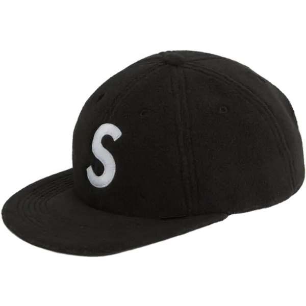 Supreme Polartec S Logo 6-Panel - Black - Used Supreme