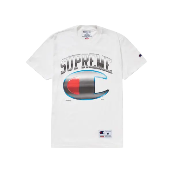Supreme x Champion Chrome Top - White Supreme