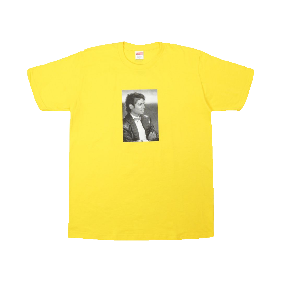 Supreme Michael Jackson Tee - Yellow - Used