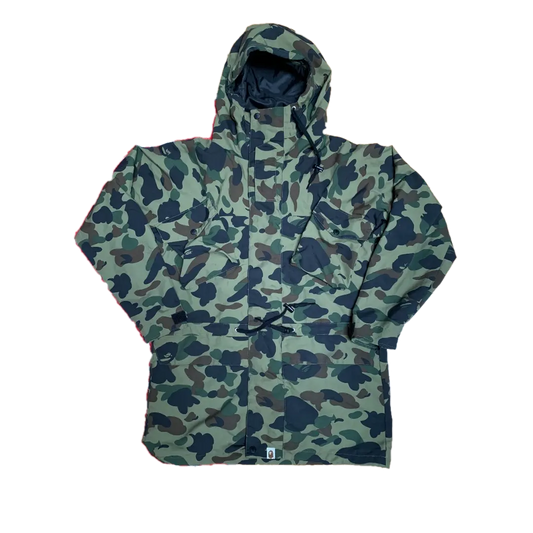 A Bathing Ape Snowboarding Jacket - Green Bape