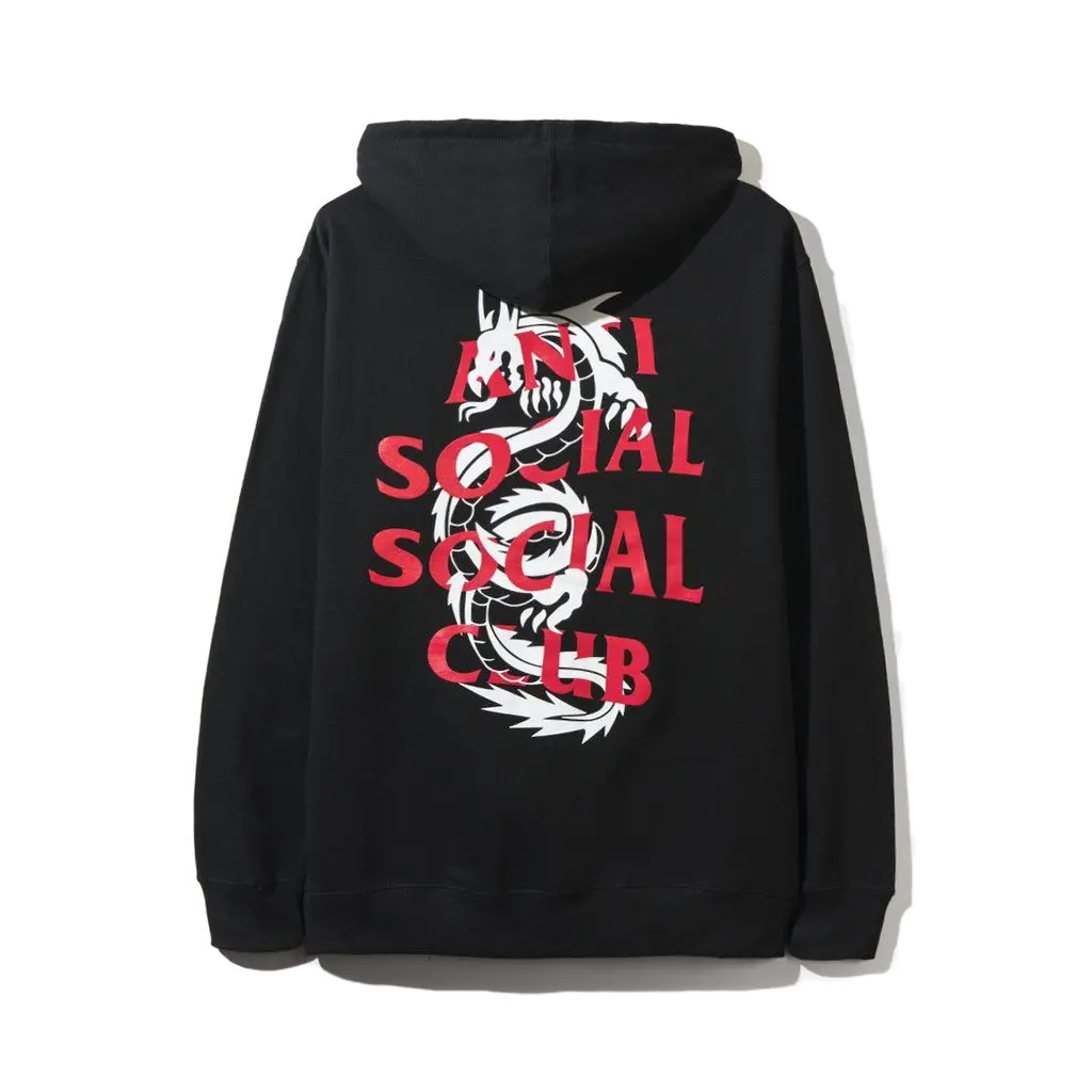 Anti Social Social Club Garden Grove Hoodie - Black Anti Social Social Club