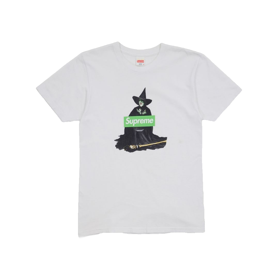 Supreme x Undercover Witch Box Logo Tee White Used Grails SF