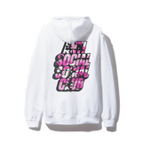Anti Social Social Club Blocked Camo Logo Hoodie - White