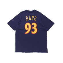 Bape x Mitchell & Ness Warriors Tee - Navy - Used