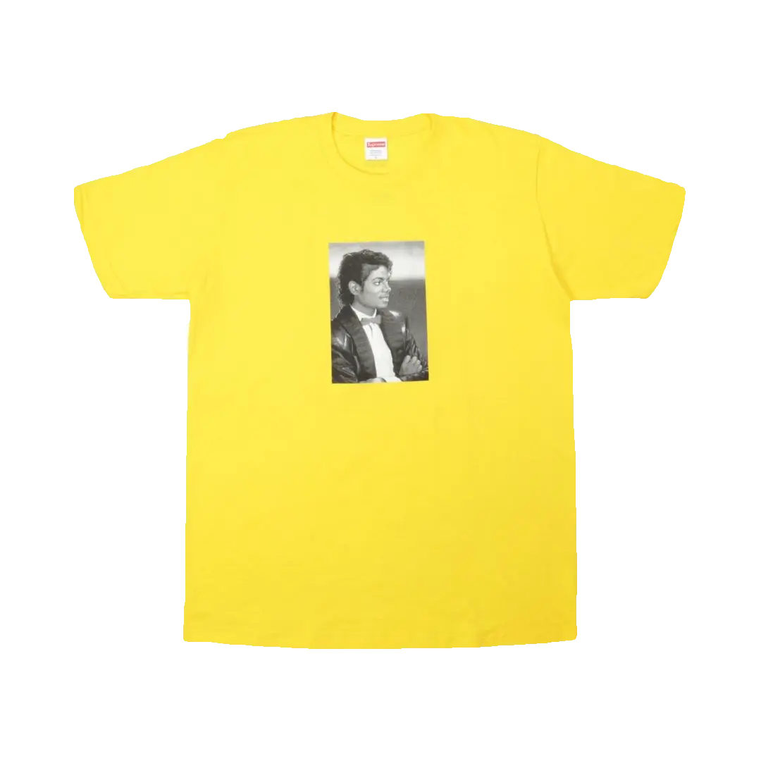 Supreme Michael Jackson Tee - Yellow Supreme