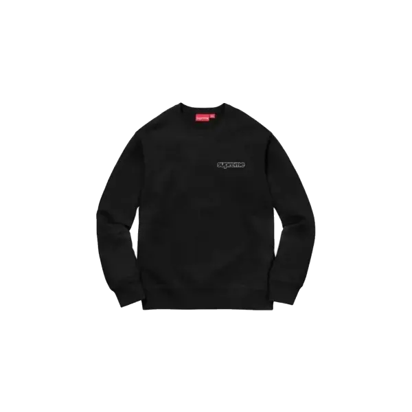 Supreme Connect Crewneck - Black Supreme