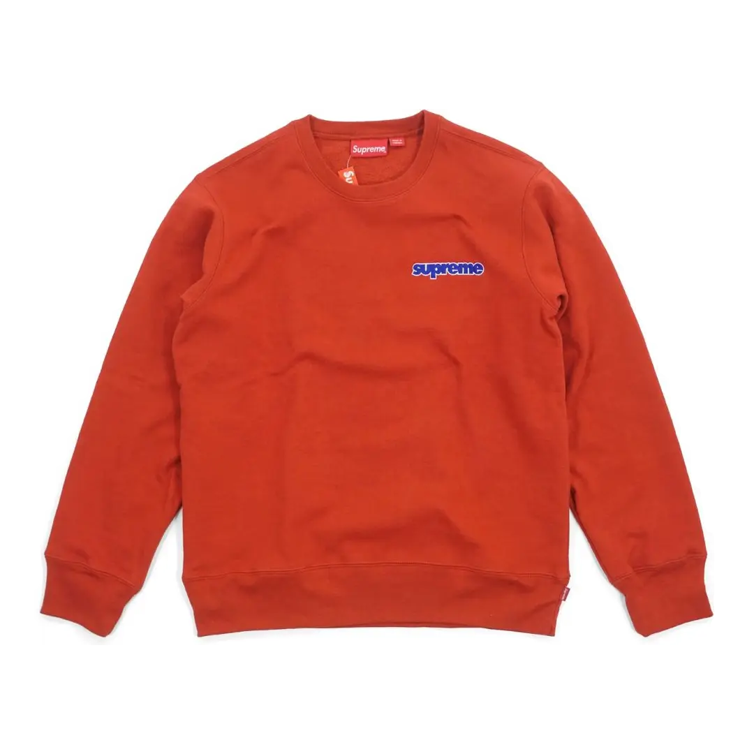 Supreme Connect Crewneck Sweatshirt - Rust Supreme