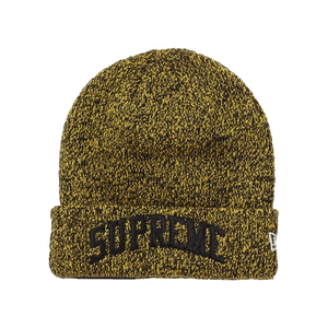 Supreme New Era Arc Logo Beanie - Yellow