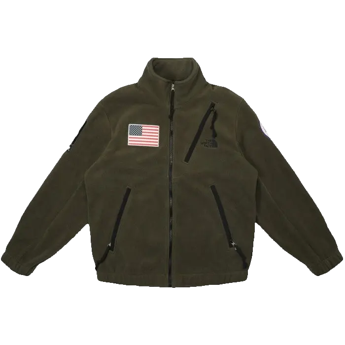 Supreme x The North Face Trans Antartica Expedition Fleece - Olive Supreme