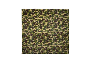 A Bathing Ape ABC Camo Blanket - Green Bape