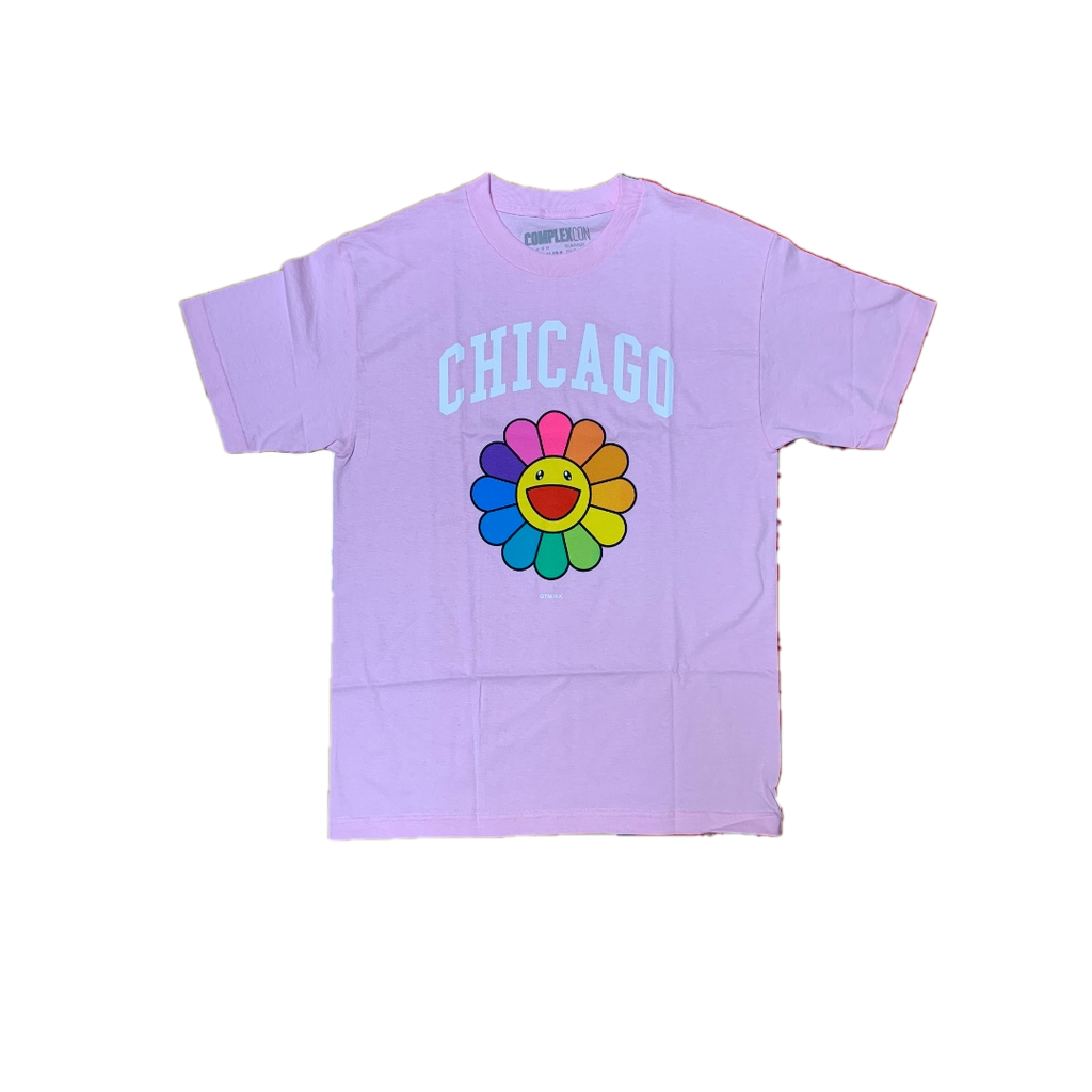 Takashi Murakami MCA Chicago Flower Shirt - Pink