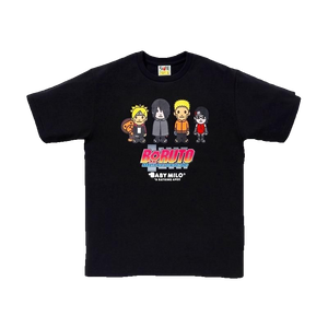 Bape x Boruto Milo Tee #1 - Black