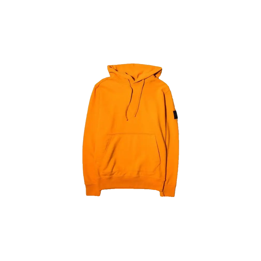 Stone Island Sweatshirt Hoodie - Orange - Used Stone Island