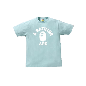 A Bathing Ape Color College Tee - Teal - Used