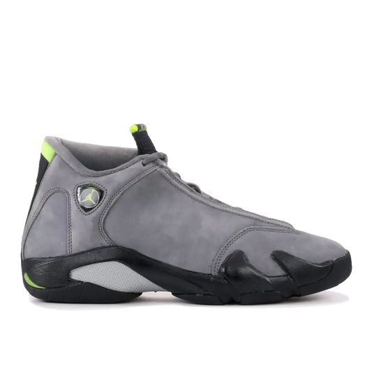 Air Jordan 14 Retro - Light Graphite/Chartreuse Air Jordan
