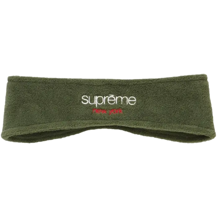 Supreme Polartec Headband - Dark Green Supreme