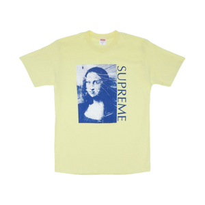 Supreme Mona Lisa Tee - Pale Yellow - Used