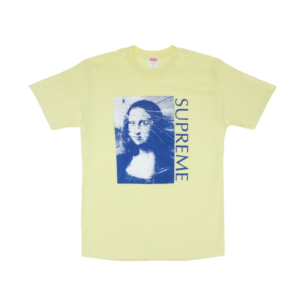 Supreme Mona Lisa Tee - Pale Yellow