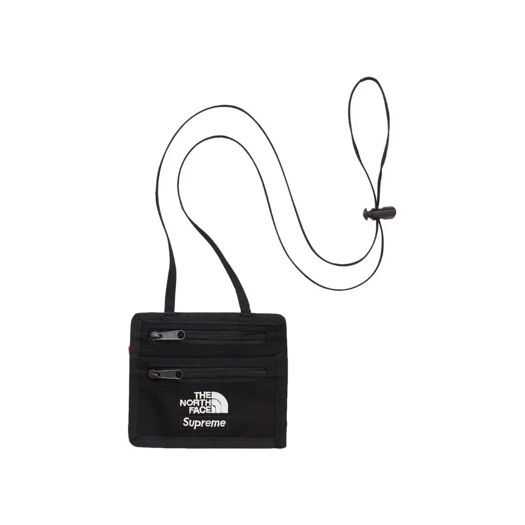 Supreme x The North Face Expedition Travel Wallet - Black Supreme