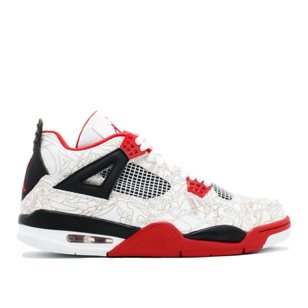 Air Jordan 4 Retro - White Laser