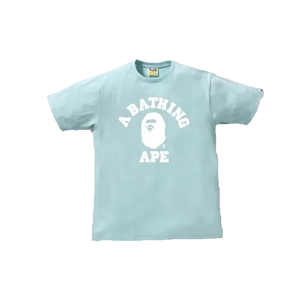 A Bathing Ape Color College Tee - Teal Bape