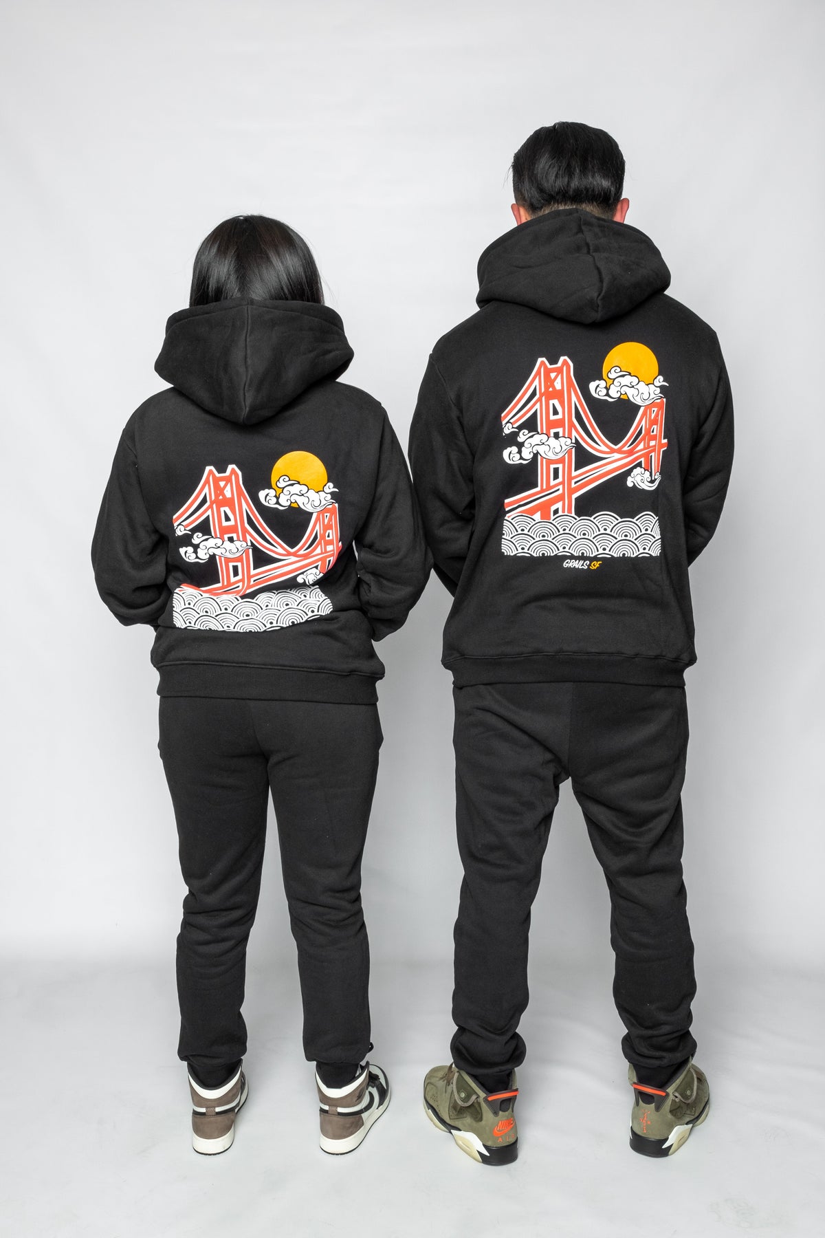 Grails SF The City Sweatsuit Black grails sf