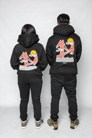 Grails SF The City Sweatsuit Black grails sf