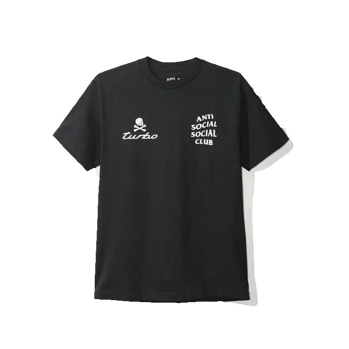 Anti Social Social Club x Neighborhood 911 Tee - Black Anti Social Social Club