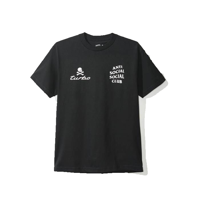 Anti Social Social Club x Neighborhood 911 Tee - Black - Used
