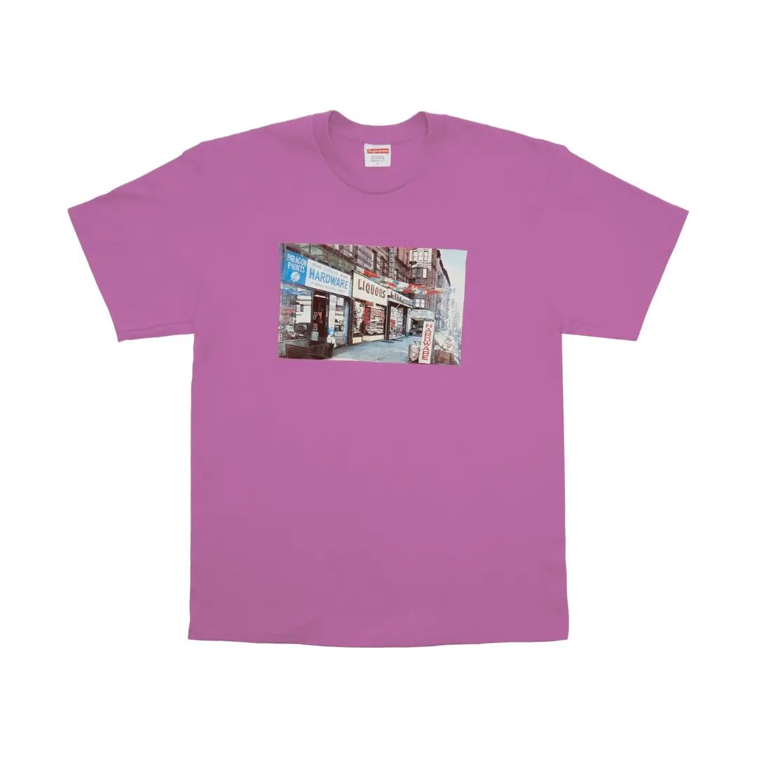 Supreme Hardware Tee - Light Purple Supreme