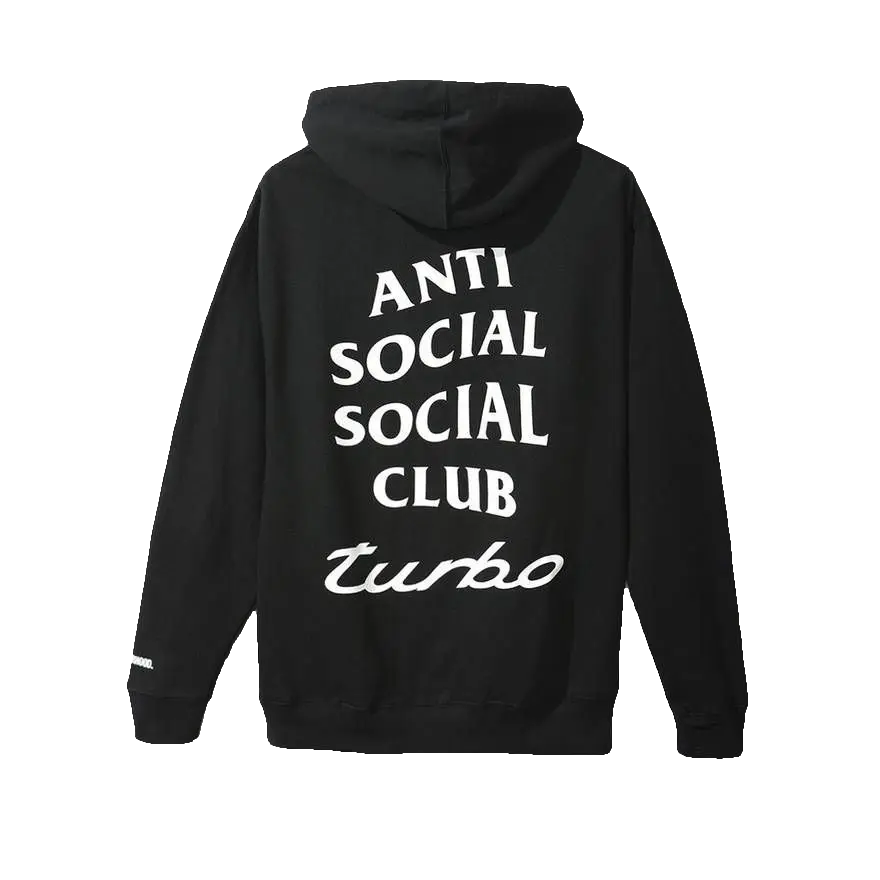 Anti Social Social Club x Neighborhood 911 Hoodie - Black Anti Social Social Club