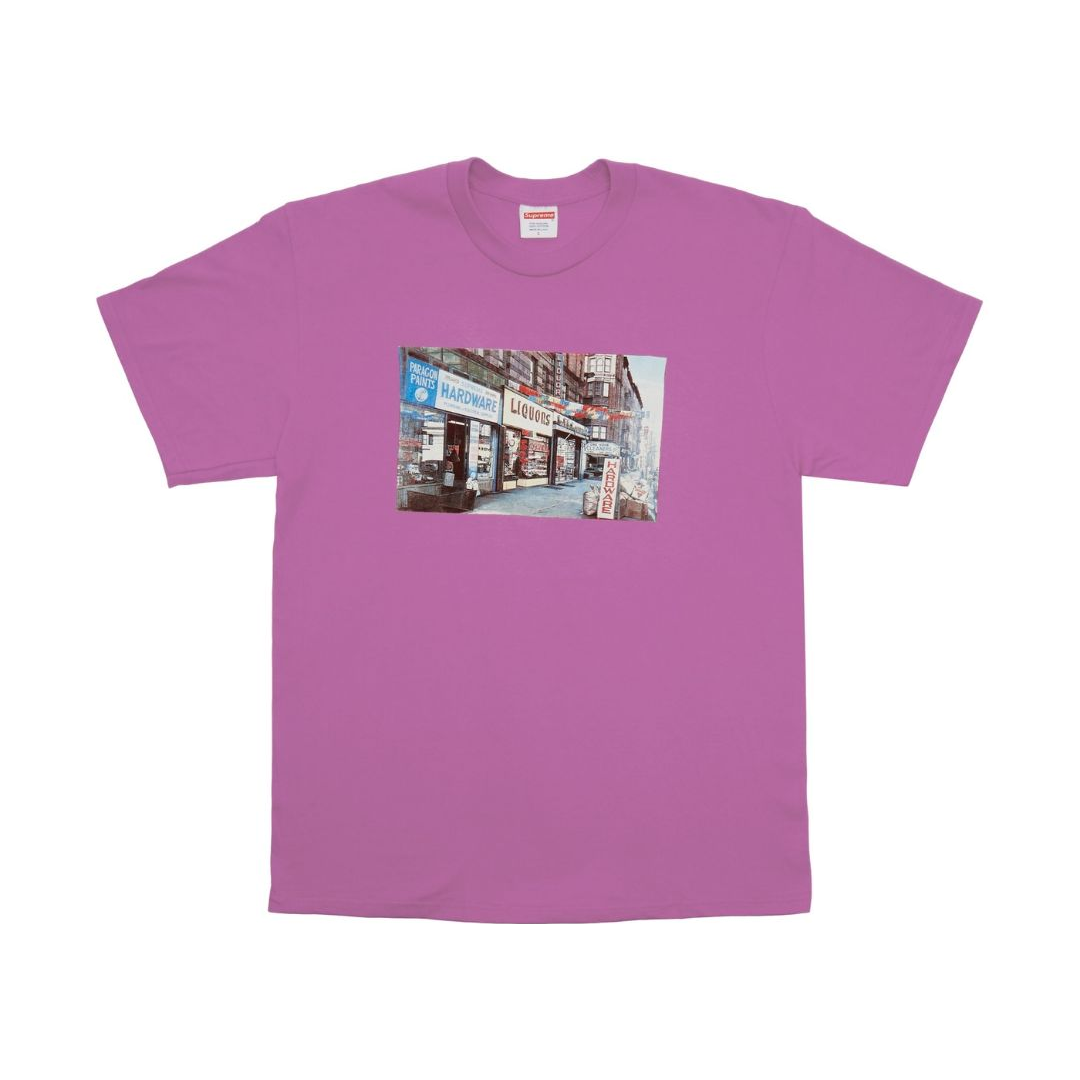 Supreme Hardware Tee - Light Purple - Used