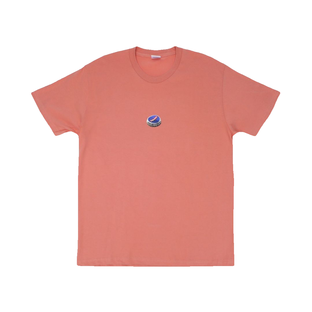 Supreme Bottle Cap Tee - Terra Cotta - Used