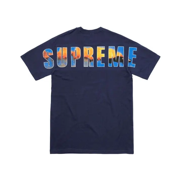 Supreme Crash Tee - Navy Supreme